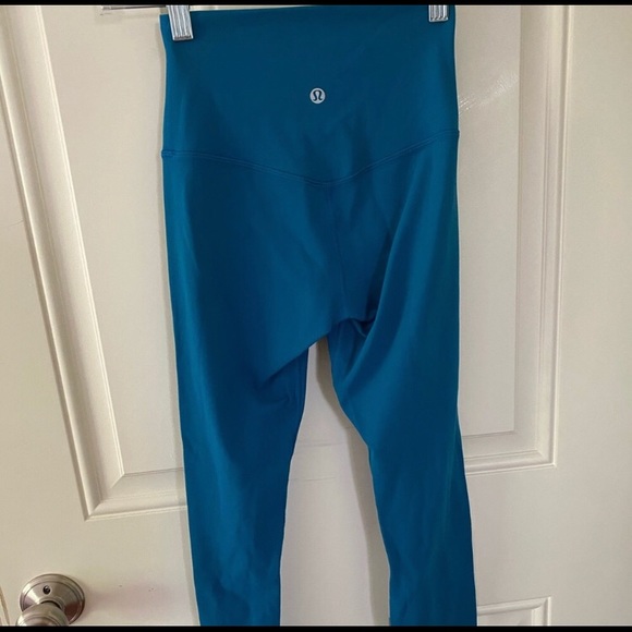 Lululemon Align 21” leggings Capri Blue - Picture 3 of 6